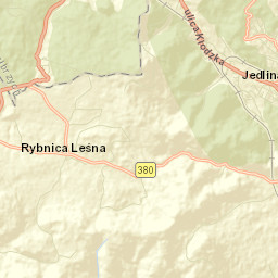 Jedlina-Zdrój Street Map