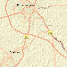 Powiat dzierżoniowski Street Map