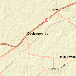 Kochanowice Street Map