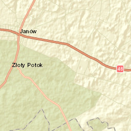 Potok Złoty Street Map