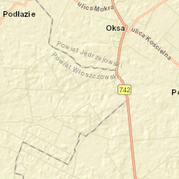 Oksa Street Map