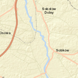 Sobków Street Map