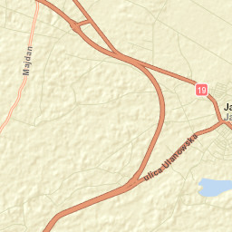 Janów Lubelski Street Map