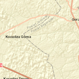 Goraj Street Map