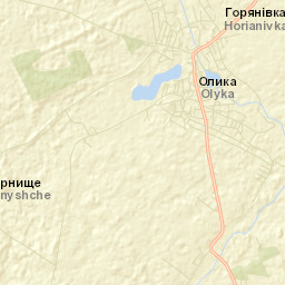 Olyka Street Map