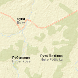Guta-Potiyivka Street Map