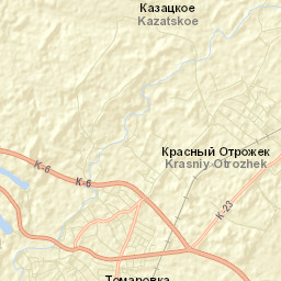 Tomarovka Street Map