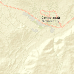 Solnechnyy Street Map