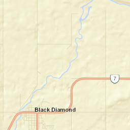Black Diamond Street Map