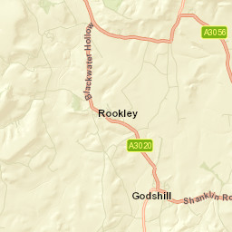 Godshill Street Map