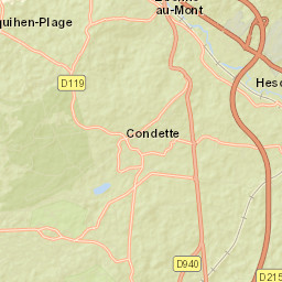 Saint-Étienne-au-Mont Street Map