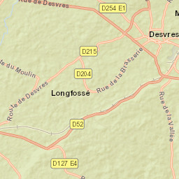 Longfossé Street Map