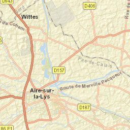 Aire-sur-la-Lys Street Map