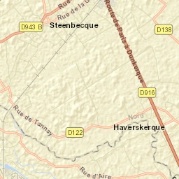 Haverskerque Street Map