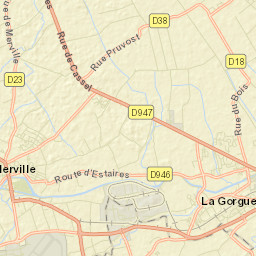 Neuf-Berquin Street Map