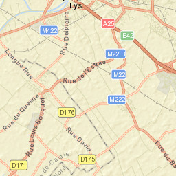 Fleurbaix Street Map