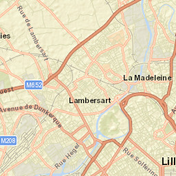Lambersart Street Map