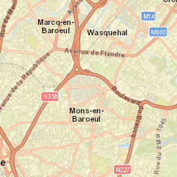 Croix Street Map