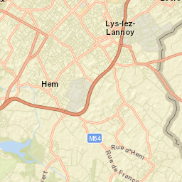 Lys-lez-Lannoy Street Map