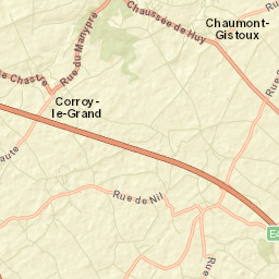 Walhain-Saint-Paul Street Map
