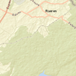 Raeren Street Map