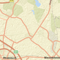 Rheinbach Street Map