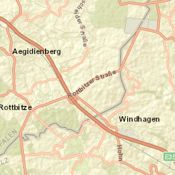 Windhagen Street Map