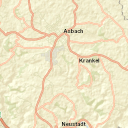 Asbach Street Map