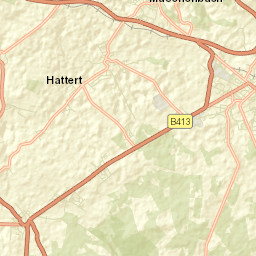 Hattert Street Map