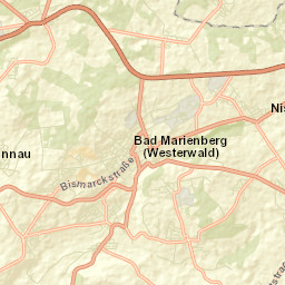 Bad Marienberg Street Map