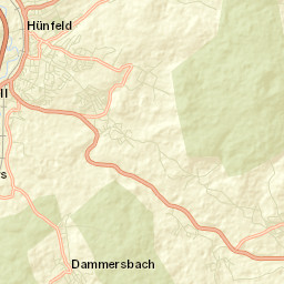 Hünfeld Street Map