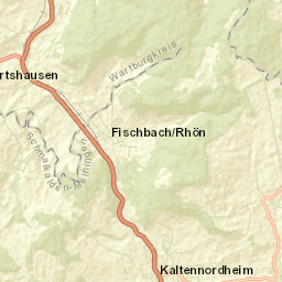 Kaltennordheim Street Map