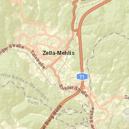 Zella-Mehlis Street Map