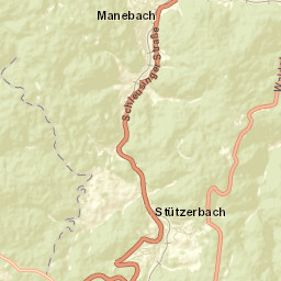 Stützerbach Street Map