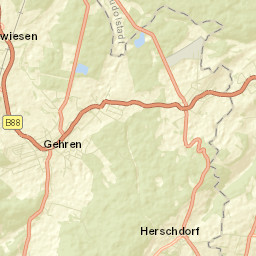 Gehren Street Map