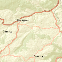 Königsee Street Map
