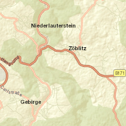 Zöblitz Street Map