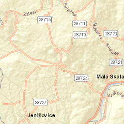 Malá Skála Street Map