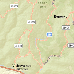Benecko Street Map