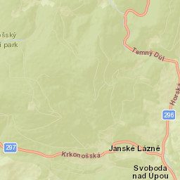 Svoboda nad Úpou Street Map