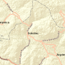 Jugów Street Map