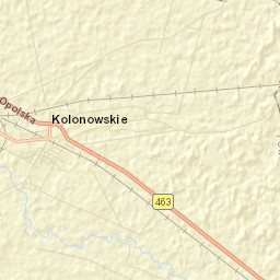 Kolonowskie Street Map