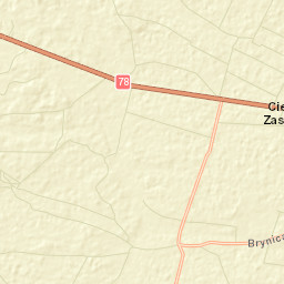 Powiat jędrzejowski Street Map
