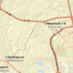 Severnyy Street Map