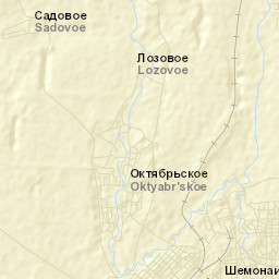 Shemonaīkha Street Map