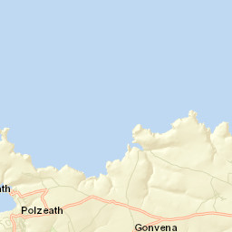 Polzeath Street Map