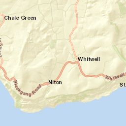 Niton Street Map