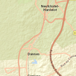 Neufchâtel-Hardelot Street Map