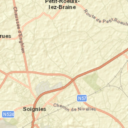 Soignies Street Map
