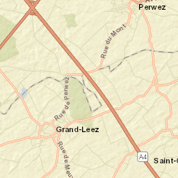 Perwez Street Map
